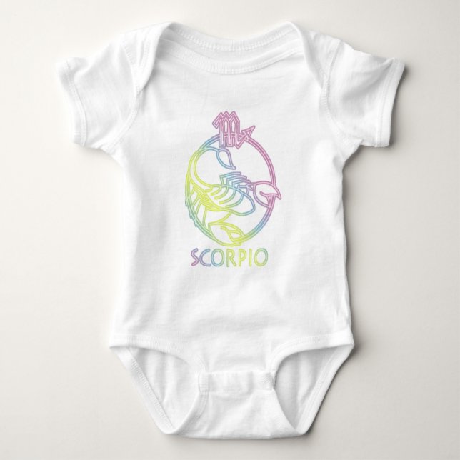 Scorpio Baby Bodysuit (Front)