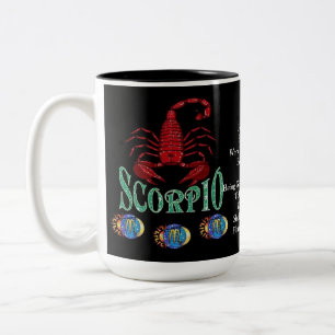 Scorpio Birth Sign Zodiac Mug