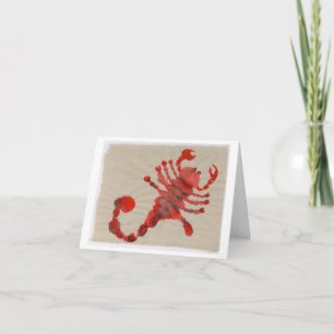 Scorpio Birthday Card