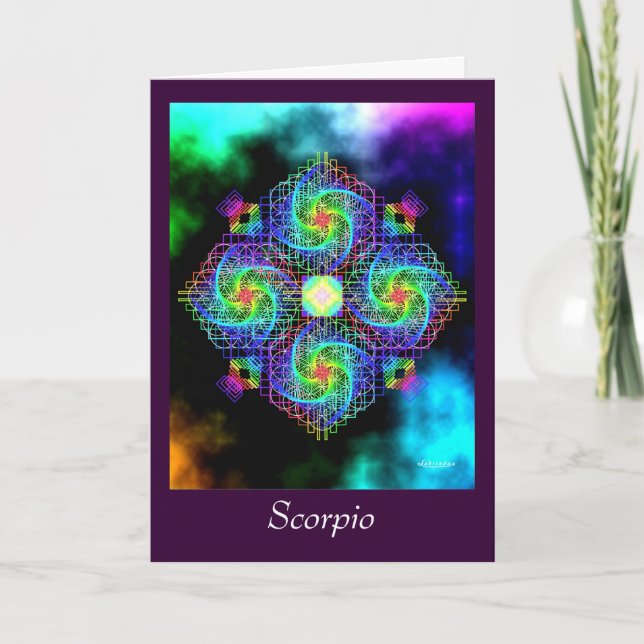 Scorpio Card (Front)
