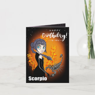 Scorpio  card