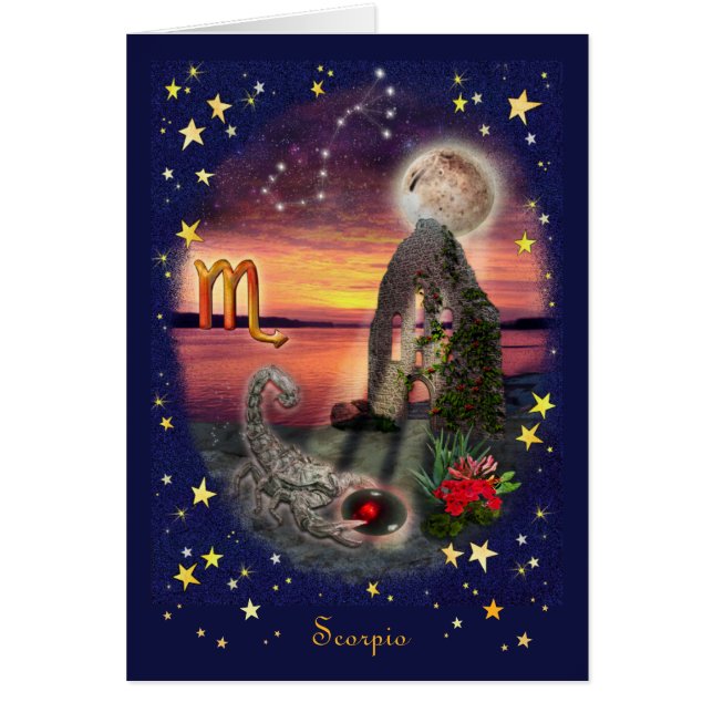 Scorpio Card (Front)
