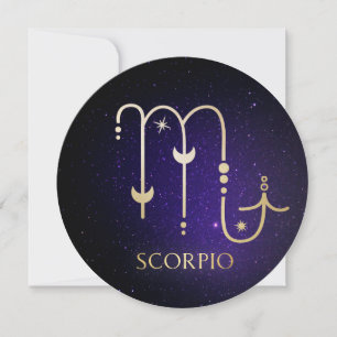 Scorpio Card