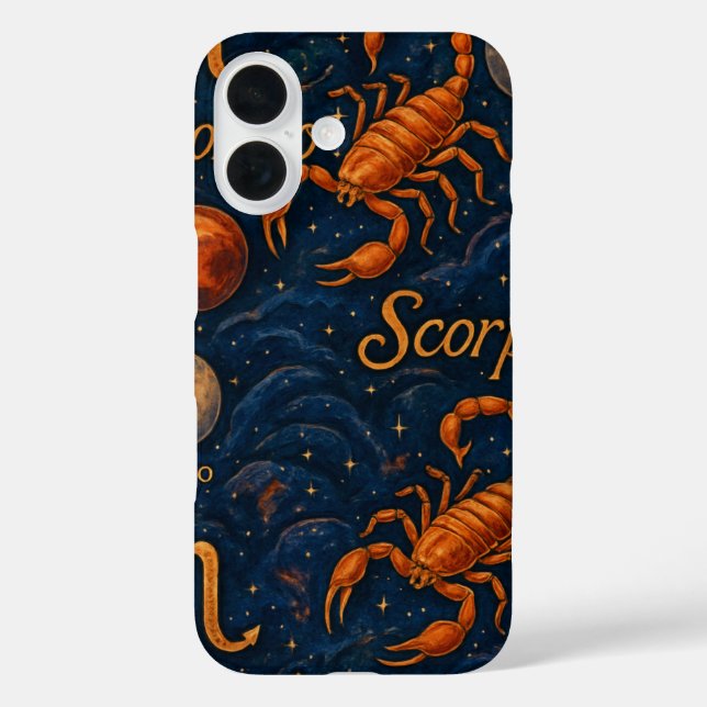 Scorpio Case-Mate iPhone Case (Back)