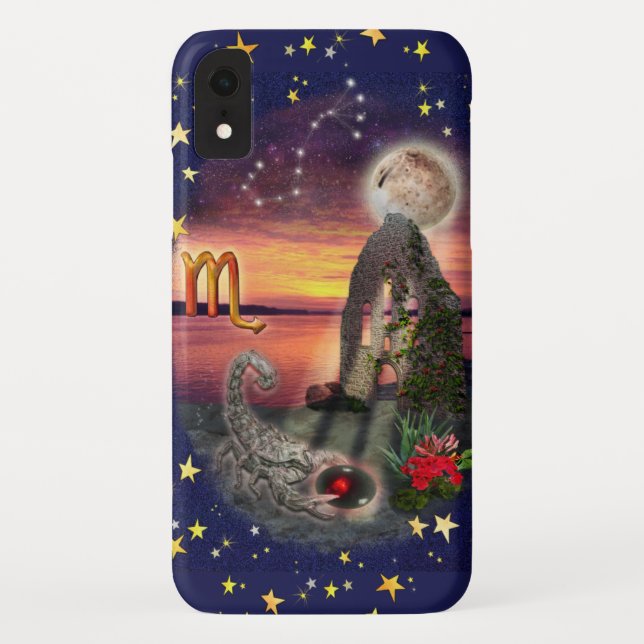 Scorpio Case-Mate iPhone Case (Back)