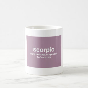 SCORPIO COFFEE MUG