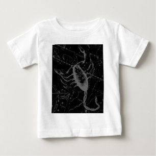 Scorpio Constellation Hevelius 1690 Engraving Baby T-Shirt