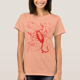 Scorpio Constellation Hevelius 1690 Oct23 -Nov 21 T-Shirt