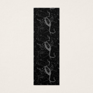 Scorpio Constellation Hevelius 1690 on Black