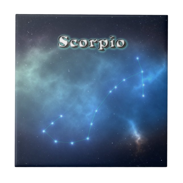 Scorpio constellation tile (Front)
