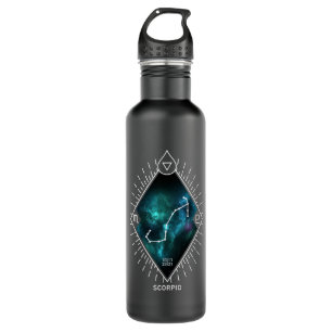 Scorpio Constellation & Zodiac Symbol 710 Ml Water Bottle