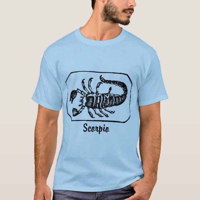 Scorpio - Customised T-Shirt (Front)