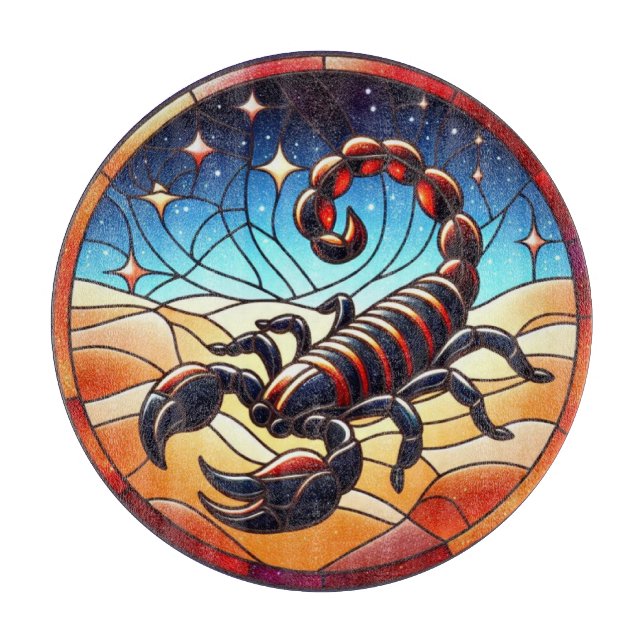 Scorpio Cutting Board (Front)