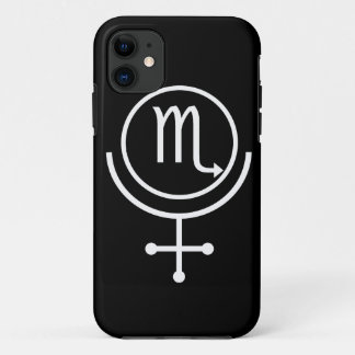 Scorpio Dark (Zodiac Line) iPhone 11 Case