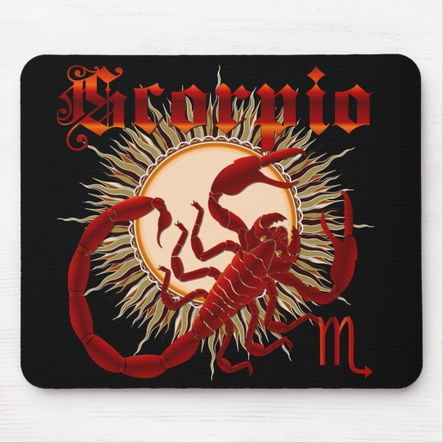 Scorpio-Design-1 Mouse Mat (Front)