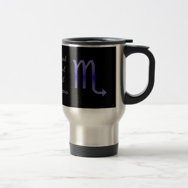 Scorpio Drinkware Travel Mug (Right)