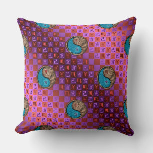 Scorpio & Earth Boar Cushion
