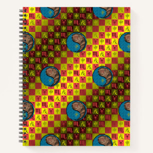 Scorpio & Earth Monkey Notebook