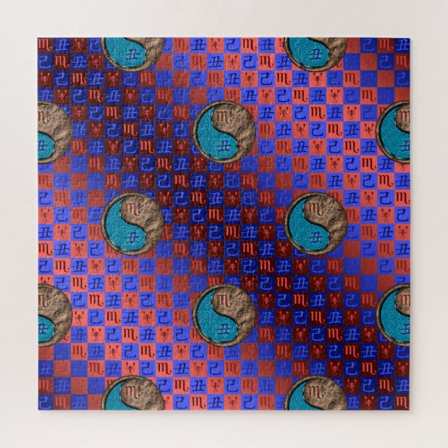 Scorpio & Earth Ox Jigsaw Puzzle (Vertical)