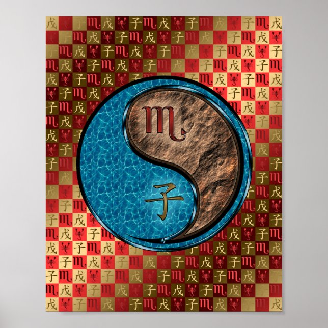 Scorpio & Earth Rat Poster (Front)