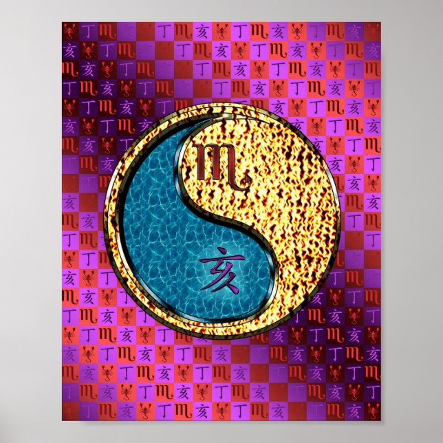 Scorpio & Fire Boar Poster (Front)