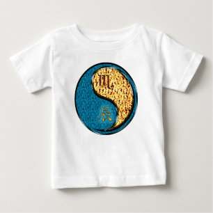Scorpio & Fire Dragon Baby T-Shirt
