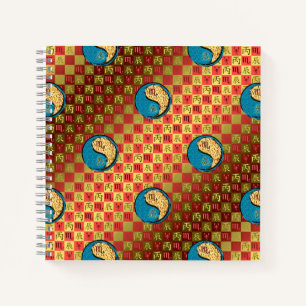 Scorpio & Fire Dragon Notebook