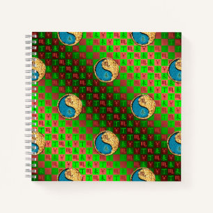 Scorpio & Fire Goat Notebook