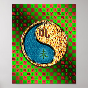 Scorpio & Fire Goat Poster