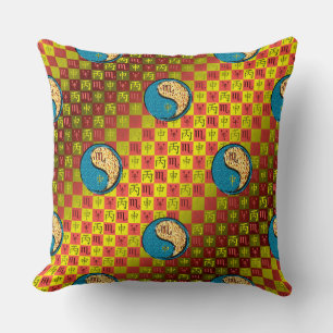 Scorpio & Fire Monkey Cushion