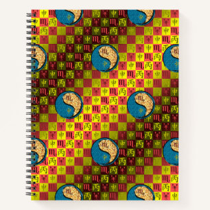 Scorpio & Fire Monkey Notebook