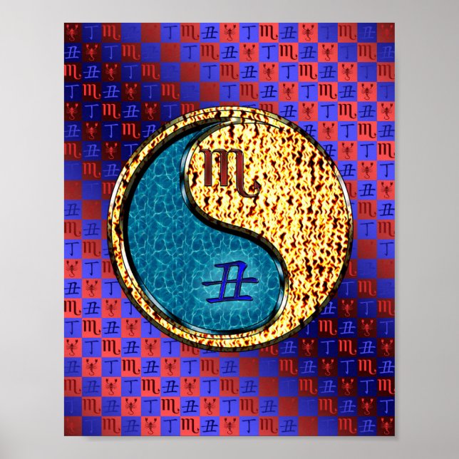 Scorpio & Fire Ox Poster (Front)