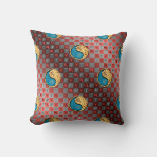 Scorpio & Fire Rabbit Cushion