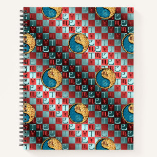 Scorpio & Fire Snake Notebook