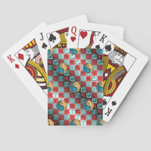 Scorpio & Fire Snake Playing Cards