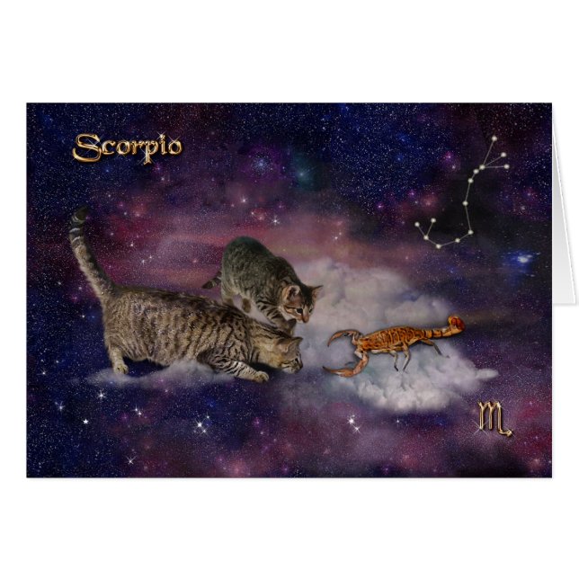 Scorpio for Cat Lovers (Front Horizontal)