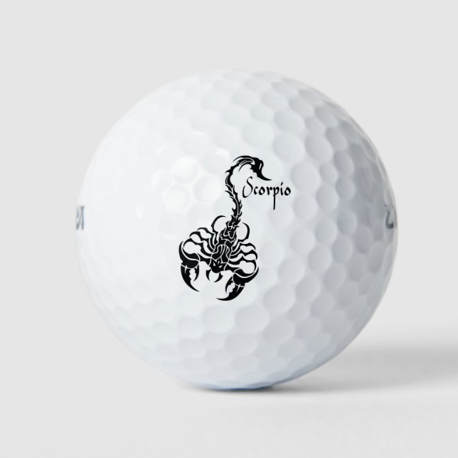 Scorpio Golf Balls (Front)