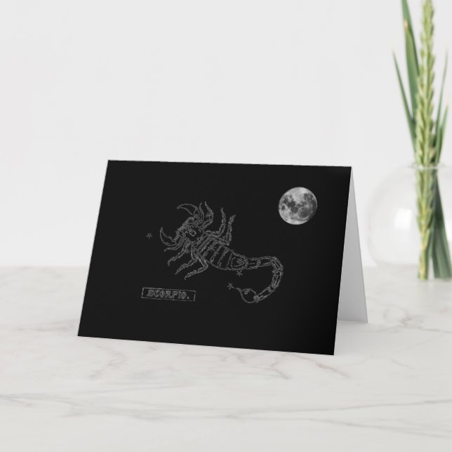 Scorpio Greeting Card (Front)