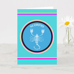 Scorpio Greeting Card