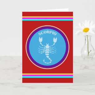 Scorpio Greeting Card