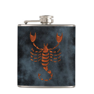 Scorpio Hip Flask