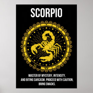 Scorpio - Horoscope, Funny Zodiac Sign Humour