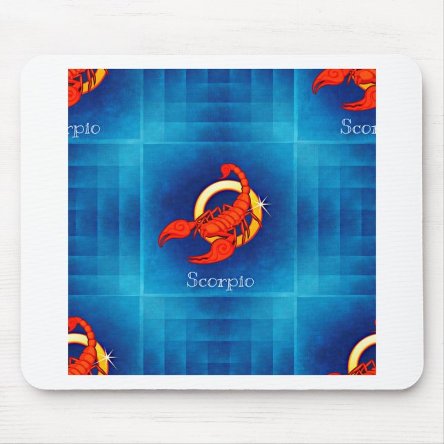 scorpio horoscope mouse mat (Front)