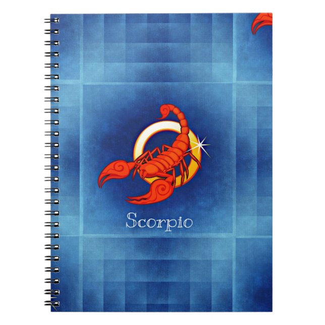 scorpio horoscope notebook (Front)
