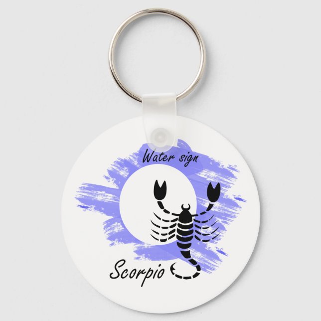 Scorpio Key Ring (Front)