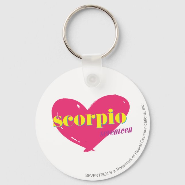 Scorpio Key Ring (Front)