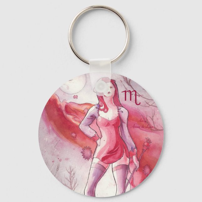 Scorpio Key Ring (Front)