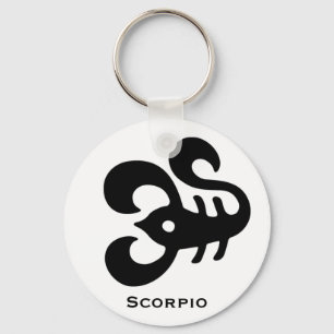 Scorpio Keychain
