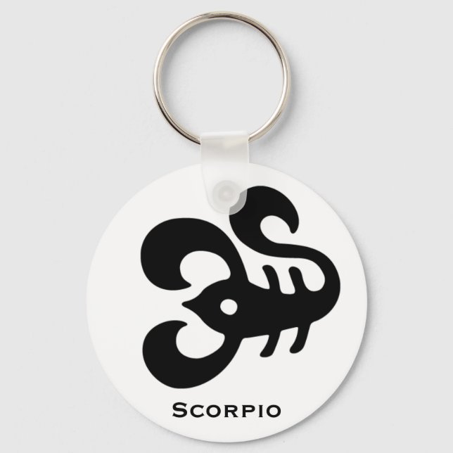 Scorpio Keychain (Front)