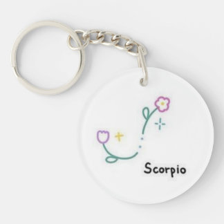 Scorpio Keychain